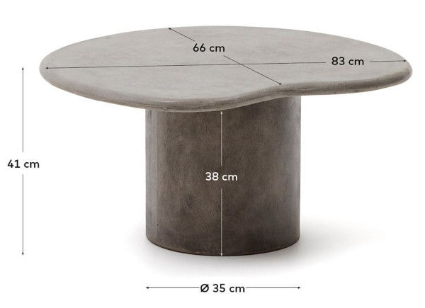 Кофейный столик La Forma MACARELLA J0300045PR14-4