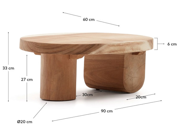 Журнальный столик La Forma MOSI T0600025MM46-8
