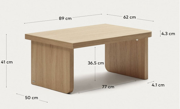 Набор из 2-х журнальных столов La Forma OAQ T827ME00M040 Дуб-8