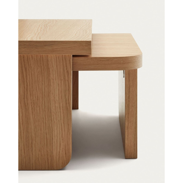 Набор из 2-х журнальных столов La Forma OAQ T827ME00M040 Дуб-4