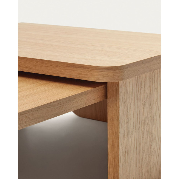 Набор из 2-х журнальных столов La Forma OAQ T827ME00M040 Дуб-7