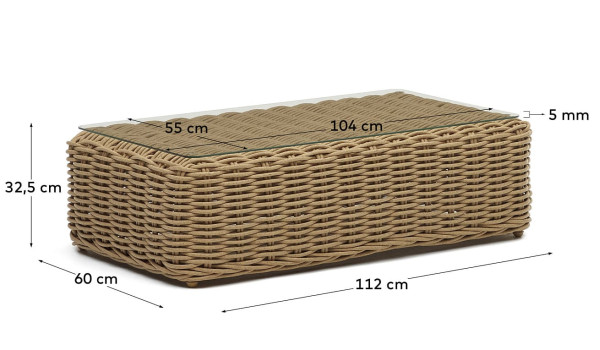 Журнальный столик La Forma PORTLLIGAT J0300034FF46-9