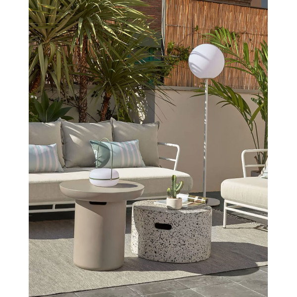 Кавовий столик La Forma TAIMI IT0051PR03 Сірий-1