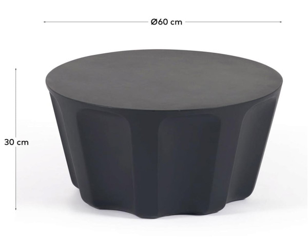 Кофейный столик La Forma VILANDRA IT0065PR01 Черный-7