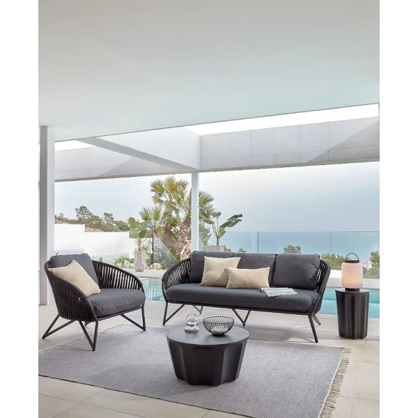 Кофейный столик La Forma VILANDRA IT0065PR01 Черный-2