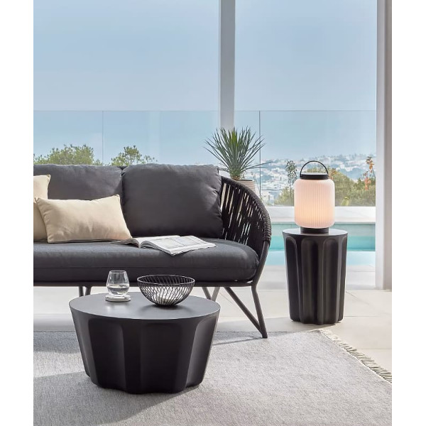 Кавовий столик La Forma VILANDRA IT0066PR01 Чорний-1