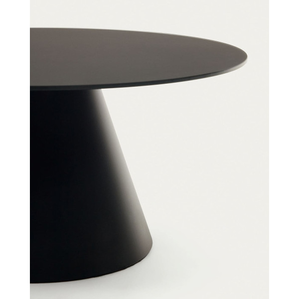 Кофейный столик La Forma WILSHIRE T0600003 Черный Ø 80 см-4