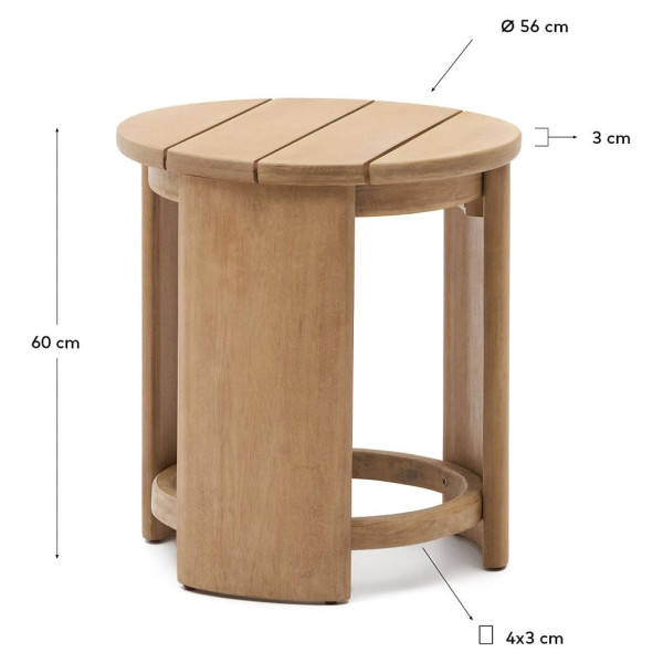 Кофейный столик La Forma XORIGUER J0400025MM46 Ø 56 см-5