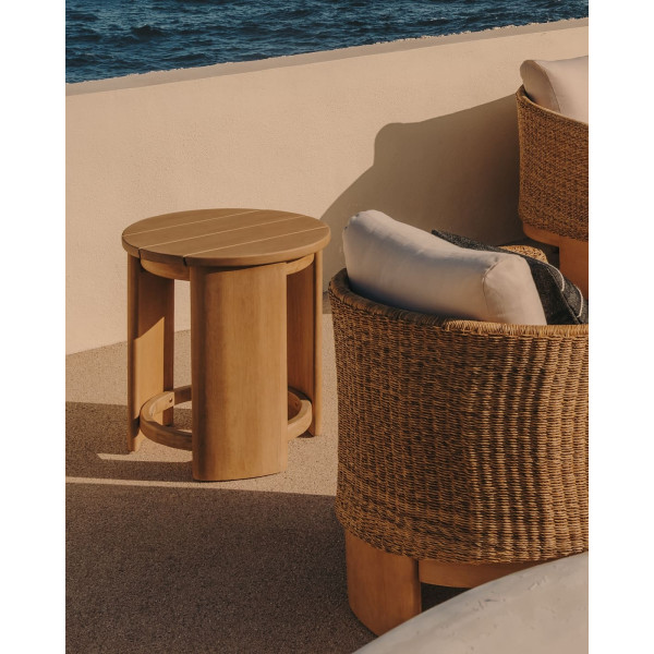 Кофейный столик La Forma XORIGUER J0400025MM46 Ø 56 см-1