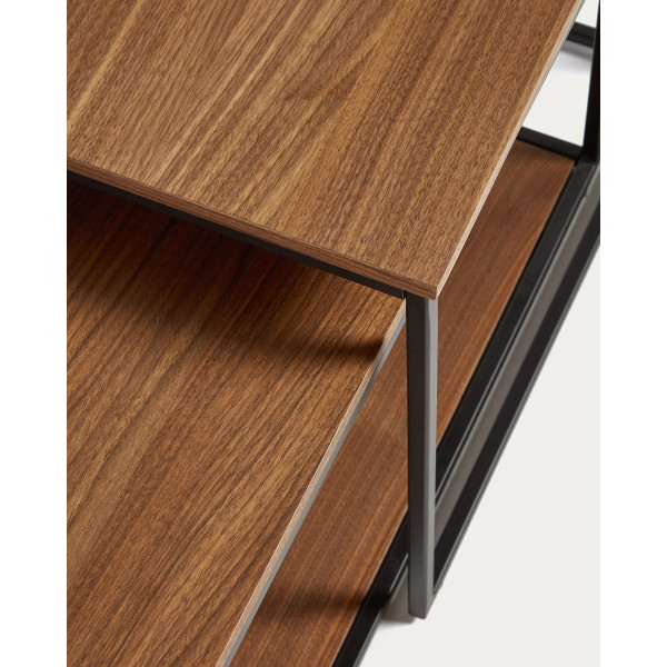 Набор из 2-х приставных столиков La Forma YOANA T0600011MM41 Орех-2