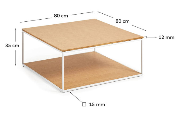 Кавовий столик La Forma YOANA T0600018MM40-3