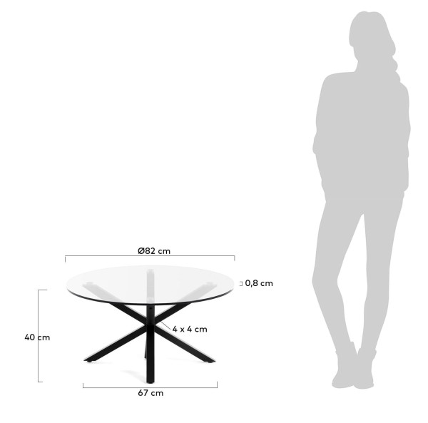 Кофейный стол La Forma ARYA CC1357C07-5