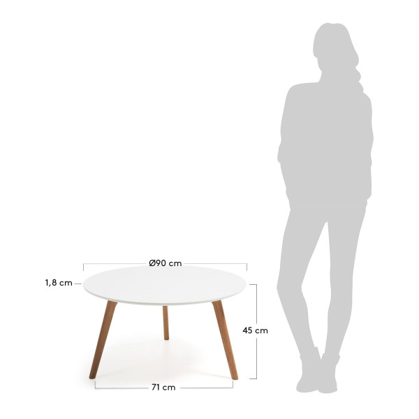 Кавовий стіл La Forma BRICK C604M05-3
