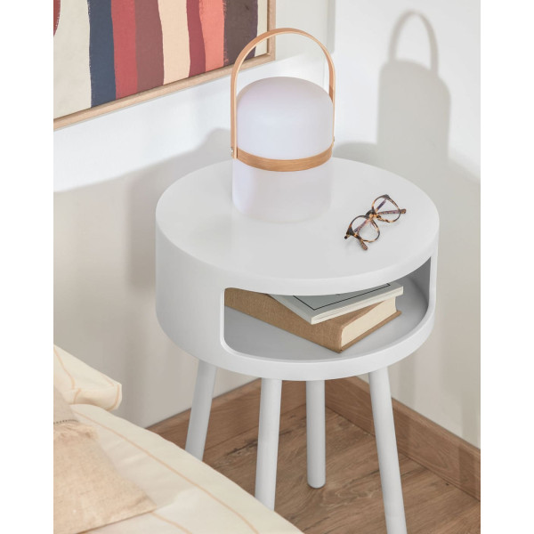 Кавовий стіл La Forma Bruk Білий C596M05-1