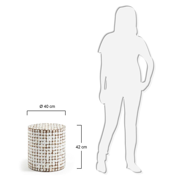 Кофейный стол La Forma COCONUT CC0046M93-12