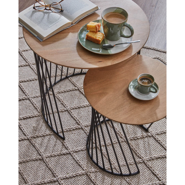 Набор из 2-х кофейных столов La Forma Leska CC1892M46-1