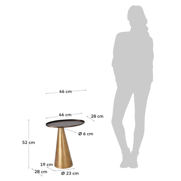 Кофейный стол La Forma Liliane AA5359R53-6