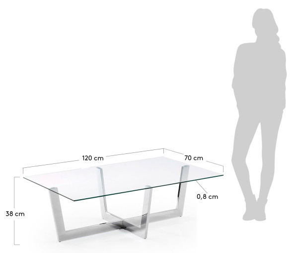 Кавовий стіл La Forma PLUM C338C07-3