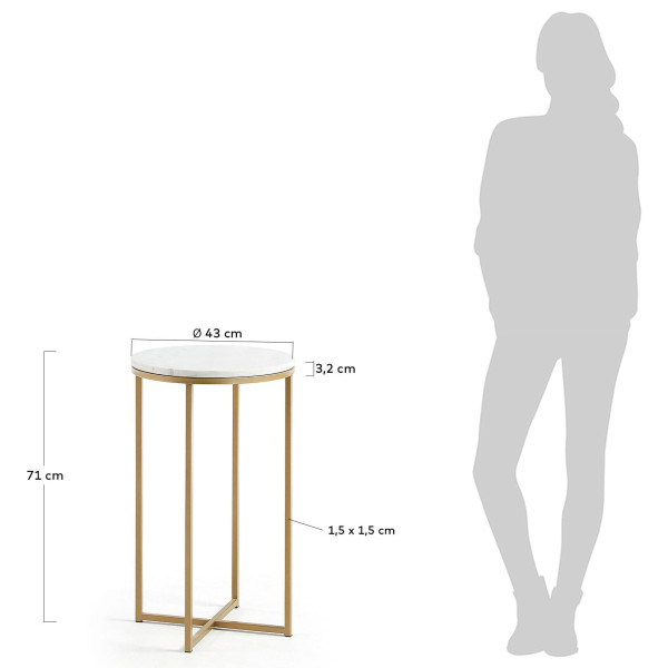 Кавовий стіл La Forma Sheffield CC1103PR05-11