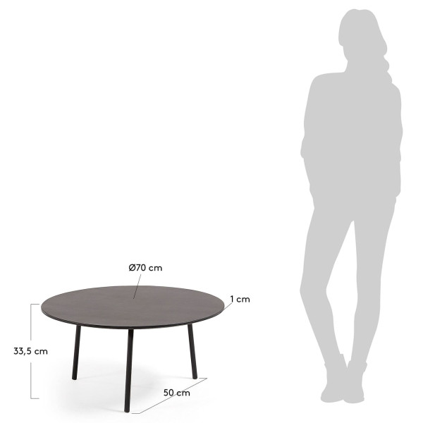 Кофейный стол La Forma Ulrich CC0707R01-9
