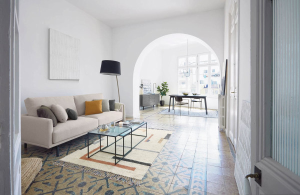 Набор из 2-х кофейных столов La Forma Akemi CC1834C07-4