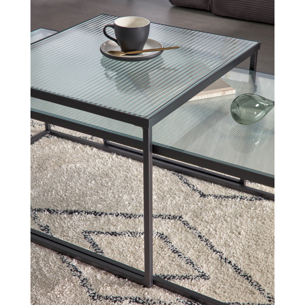 Набор из 2-х кофейных столов La Forma Akemi CC1834C07-1