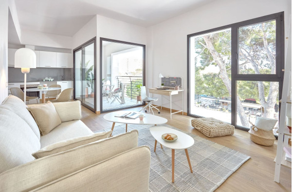 Набір із 2-х кавових столів La Forma BRICK C650M05-2