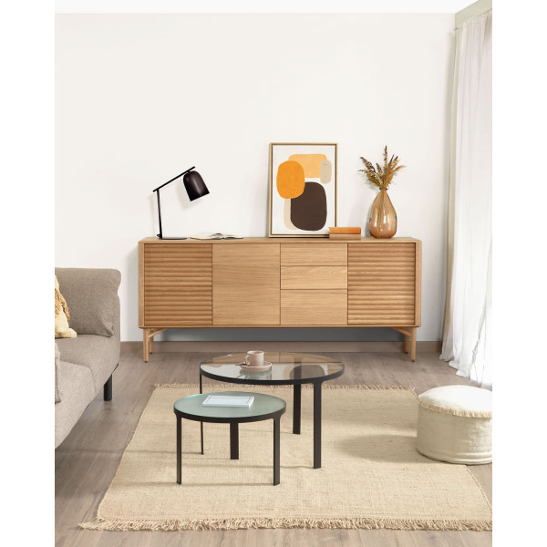 Набір із 2-х кавових столів La Forma Oni CC1833C07-1