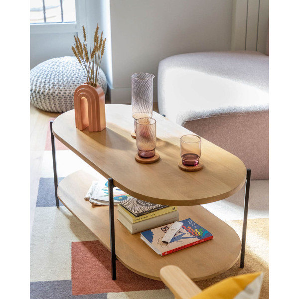 Кавовий стіл La Forma PALMIA PAL004M46-3