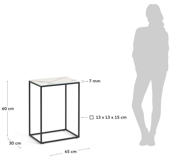 Кавовий стіл La Forma REWENA CC1199K05-6