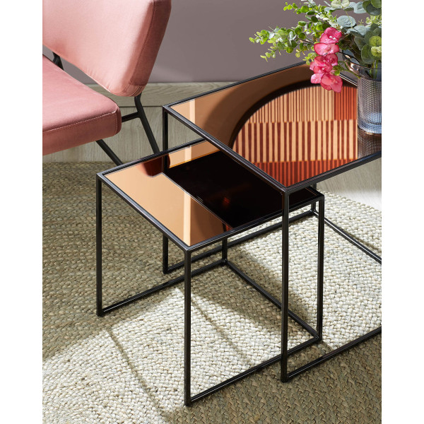 Набір із 2-х кавових столів La Forma Sute CC0671R01-1