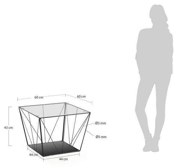 Кофейный стол La Forma TILO CC1102C01-7