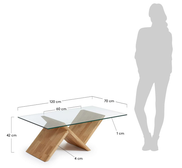 Кофейный стол La Forma WALEA C949C07-4