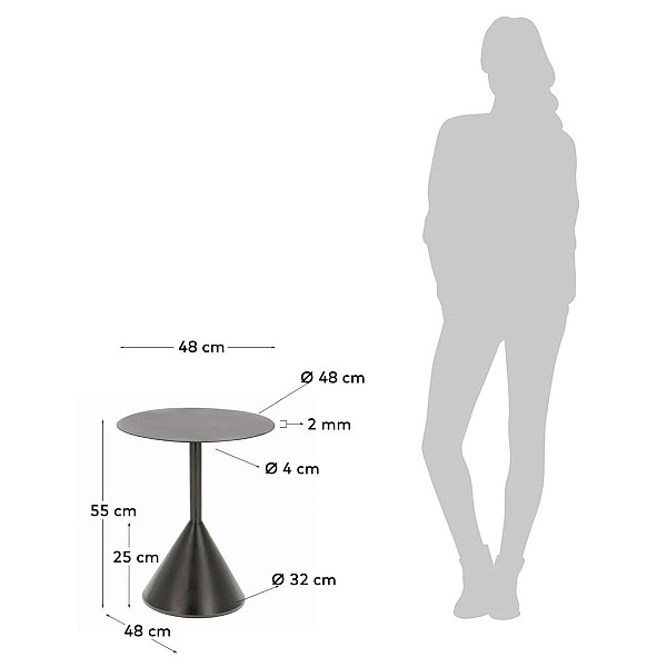 Кофейный стол La Forma Yinan CC5158R01-9