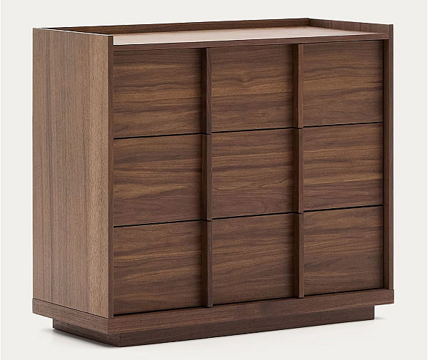 Комод с 3 ящиками La Forma Onix M0400027MM41 Орех-4