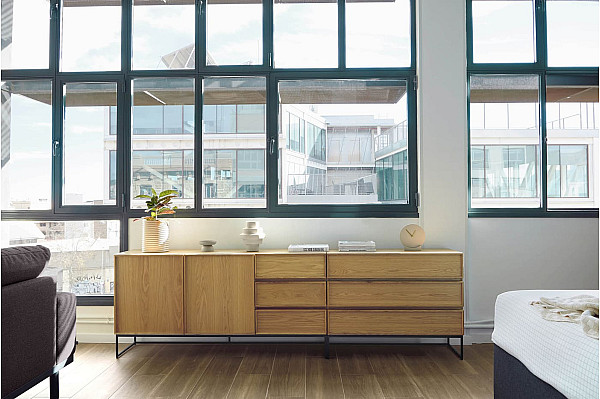 Комод с 3 ящиками La Forma TAIANA RKT007M40-3