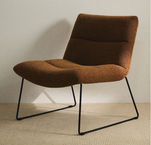 Кресло La Forma ASEN S00117FA59 Терракотовый-1