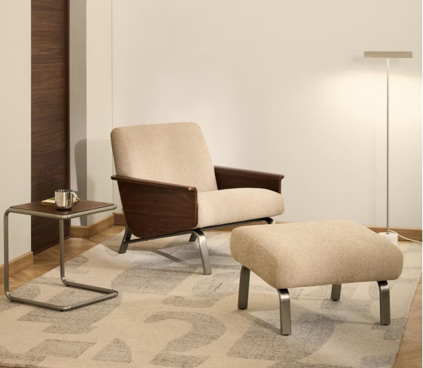 Кресло La Forma Amsen C00157FA11 Светло-коричневый-1