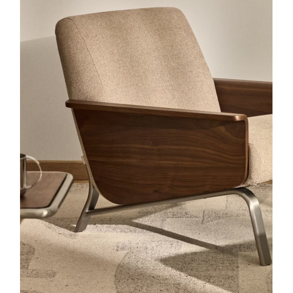 Кресло La Forma Amsen C00157FA11 Светло-коричневый-5