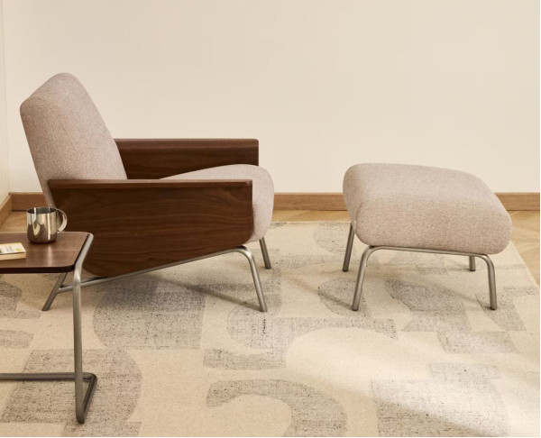 Кресло La Forma Amsen C00157FA11 Светло-коричневый-3