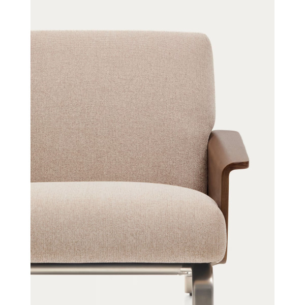 Кресло La Forma Amsen C00157FA11 Светло-коричневый-15