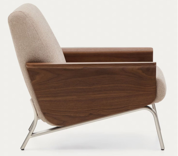 Кресло La Forma Amsen C00157FA11 Светло-коричневый-13