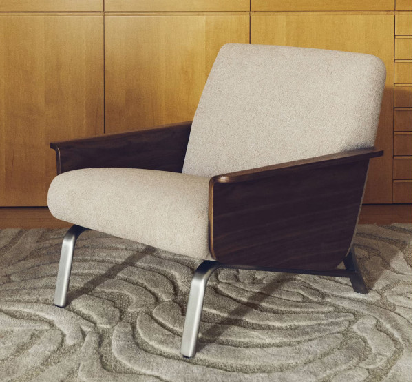 Кресло La Forma Amsen C00157FA11 Светло-коричневый-7