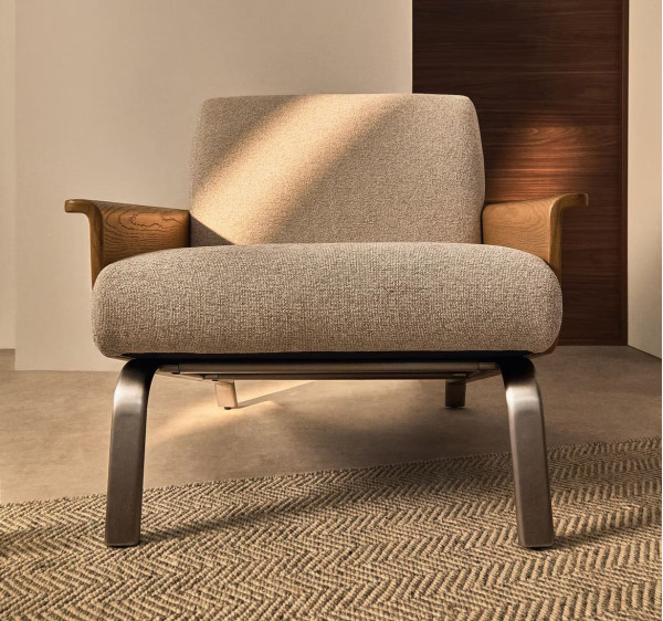 Кресло La Forma Amsen C00157FA12 Бежевый-2