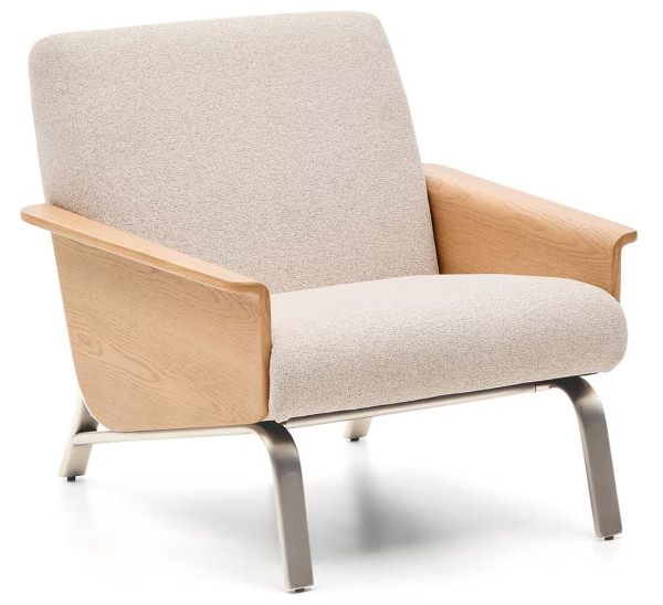 Кресло La Forma Amsen C00157FA12 Бежевый-6