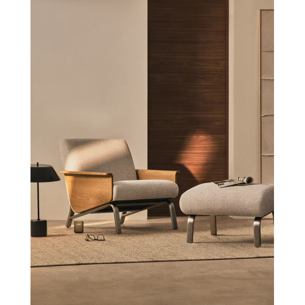 Кресло La Forma Amsen C00157FA12 Бежевый-1