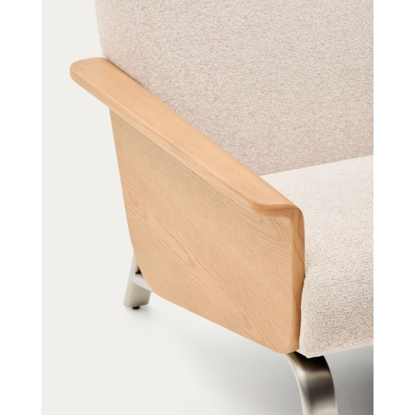 Кресло La Forma Amsen C00157FA12 Бежевый-11