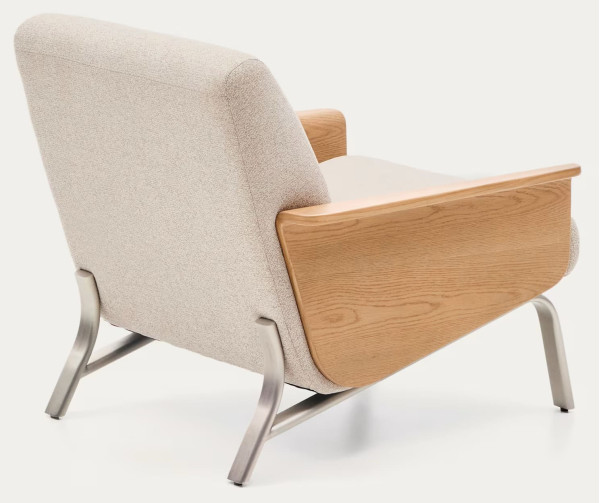 Кресло La Forma Amsen C00157FA12 Бежевый-9