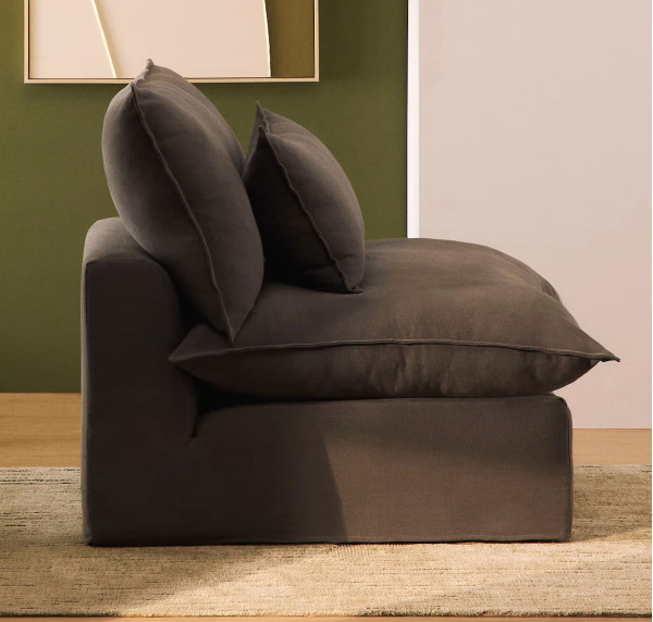 М'яке крісло La Forma Anarela S83710AV85 Taupe (110 см)-2