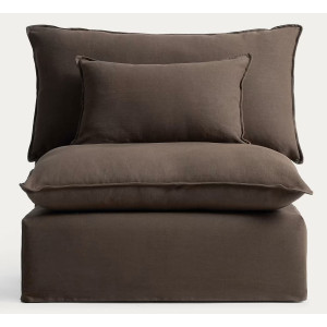 М'яке крісло La Forma Anarela S83710AV85 Taupe (110 см)